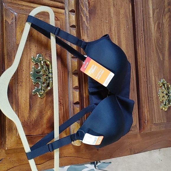 NWT Warners Black Wire Free Comfort Bra Size 36C - Picture 3 of 11